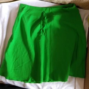 Polo Soft Green Skater Skirt